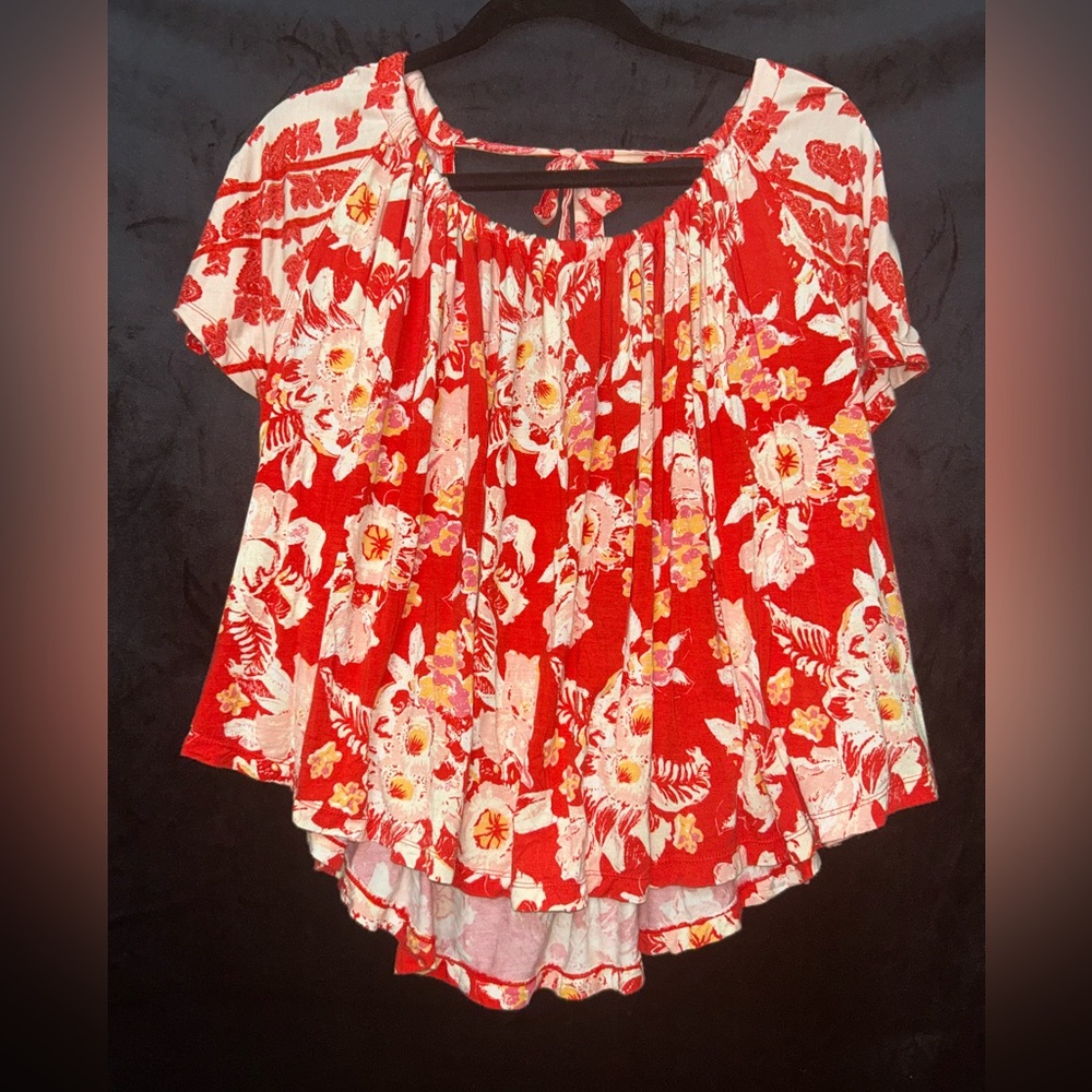 Free People Size S Women’s Floral Blouse